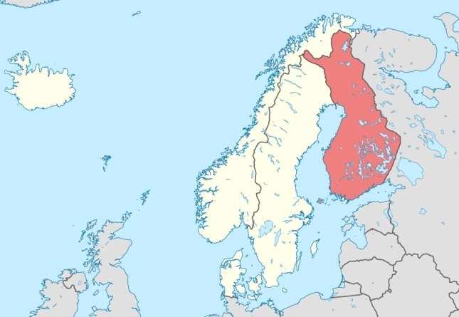 ノルウェー　地図